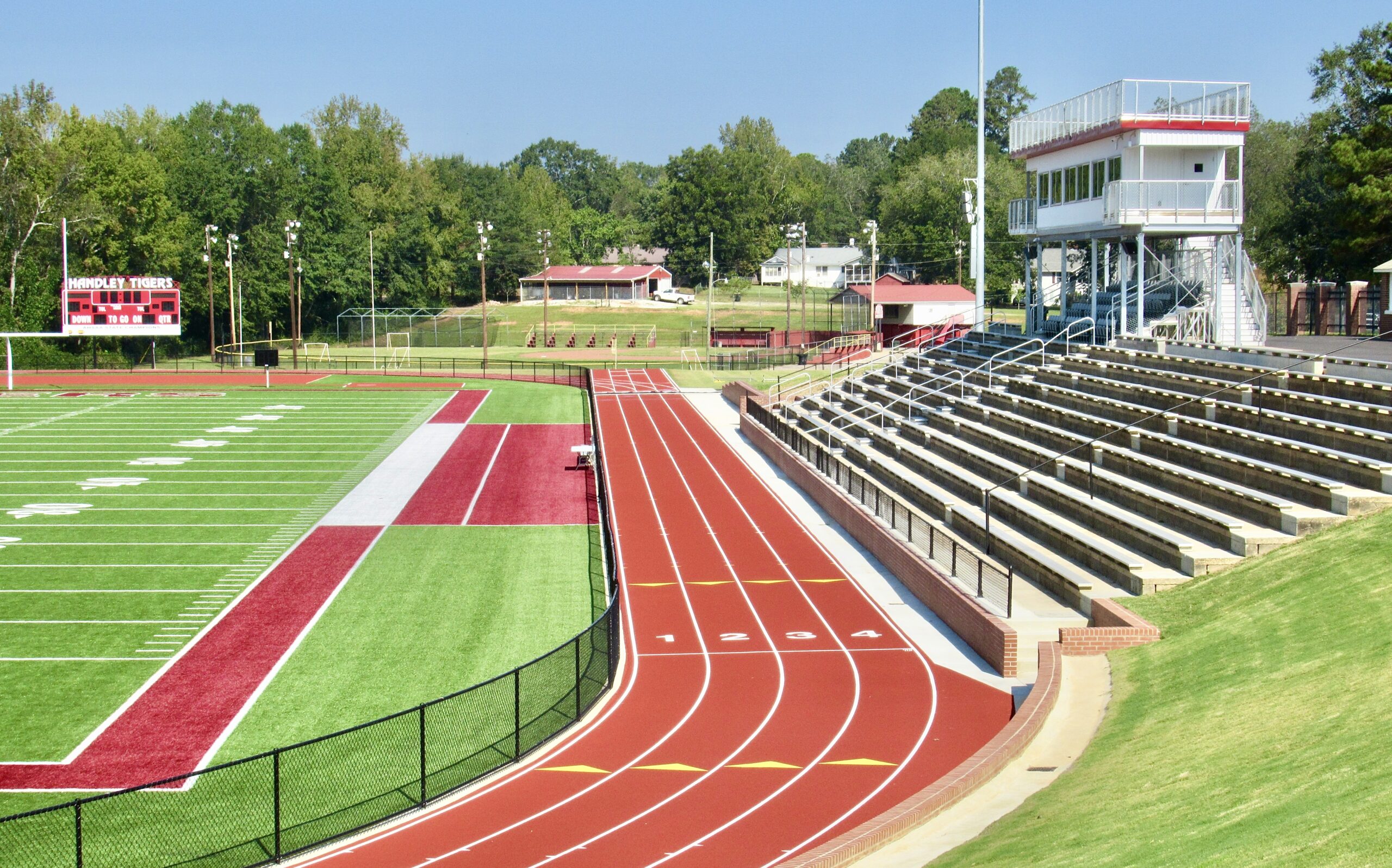 Handley High School Football Field Forsyth Building Company Inc 